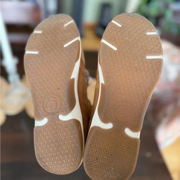 Remonte Leather High Top Sneakers Tan Women’s Size 9 Comfort Shoes - Picture 5 of 7